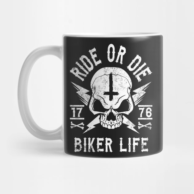 RIDE OR DIE - BIKER LIFE by ShirtFace